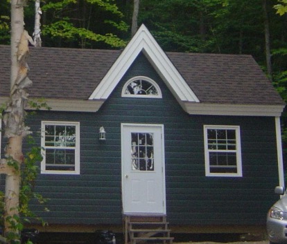 Breckenridge green Cabin with canexel Summerwood ID number 90203.