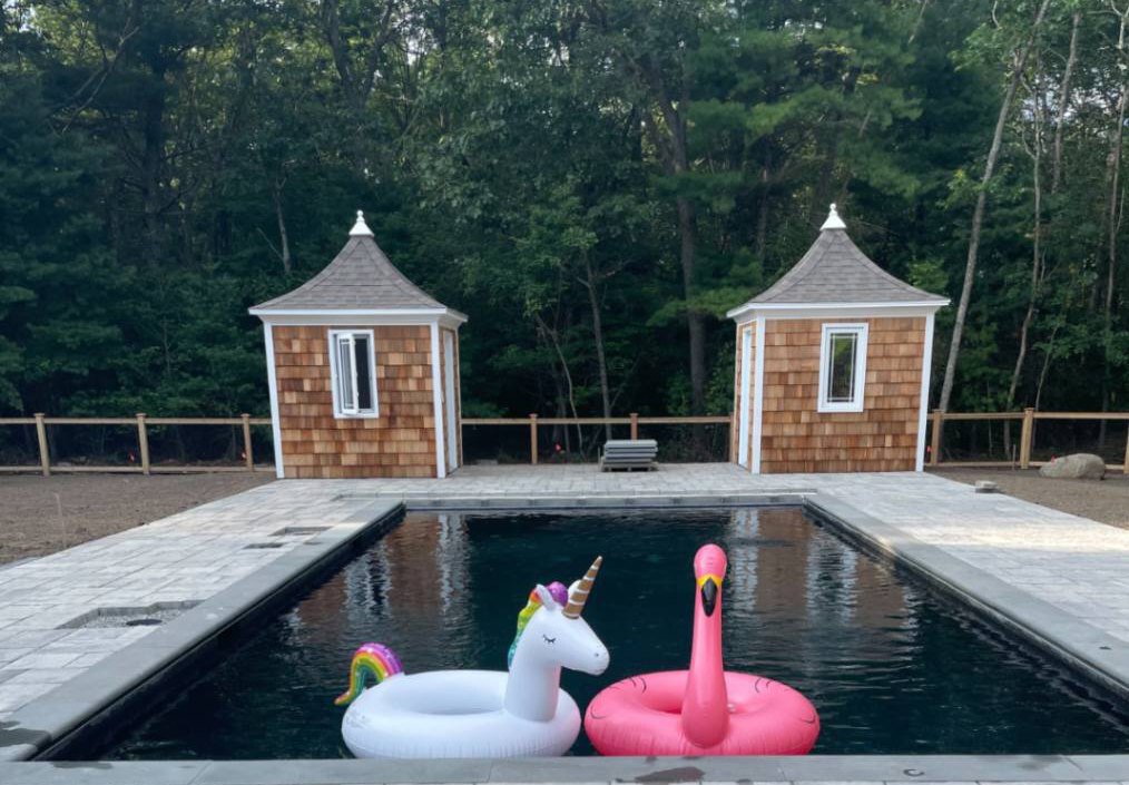 8' x 8' Melbourne Coventry RI | Pool Cabanas | Summerwood Products