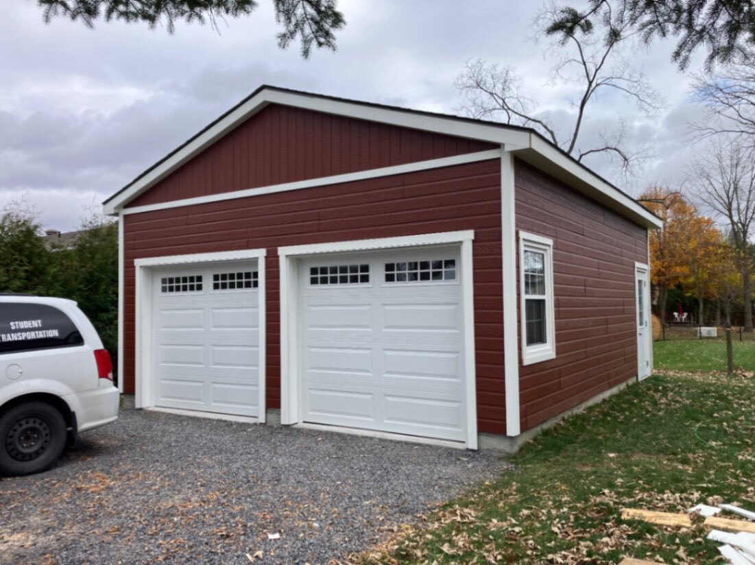 21' x 25' Alpine garage in Navan, ON | Garages | Summerwood Products