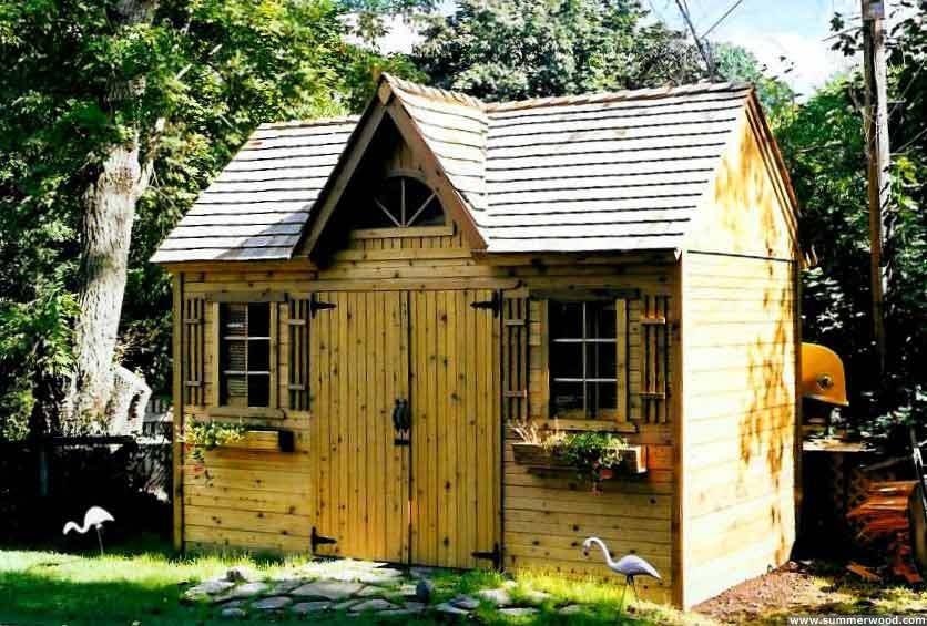 LONG WOOD TOOL BOX - Garden Cottage