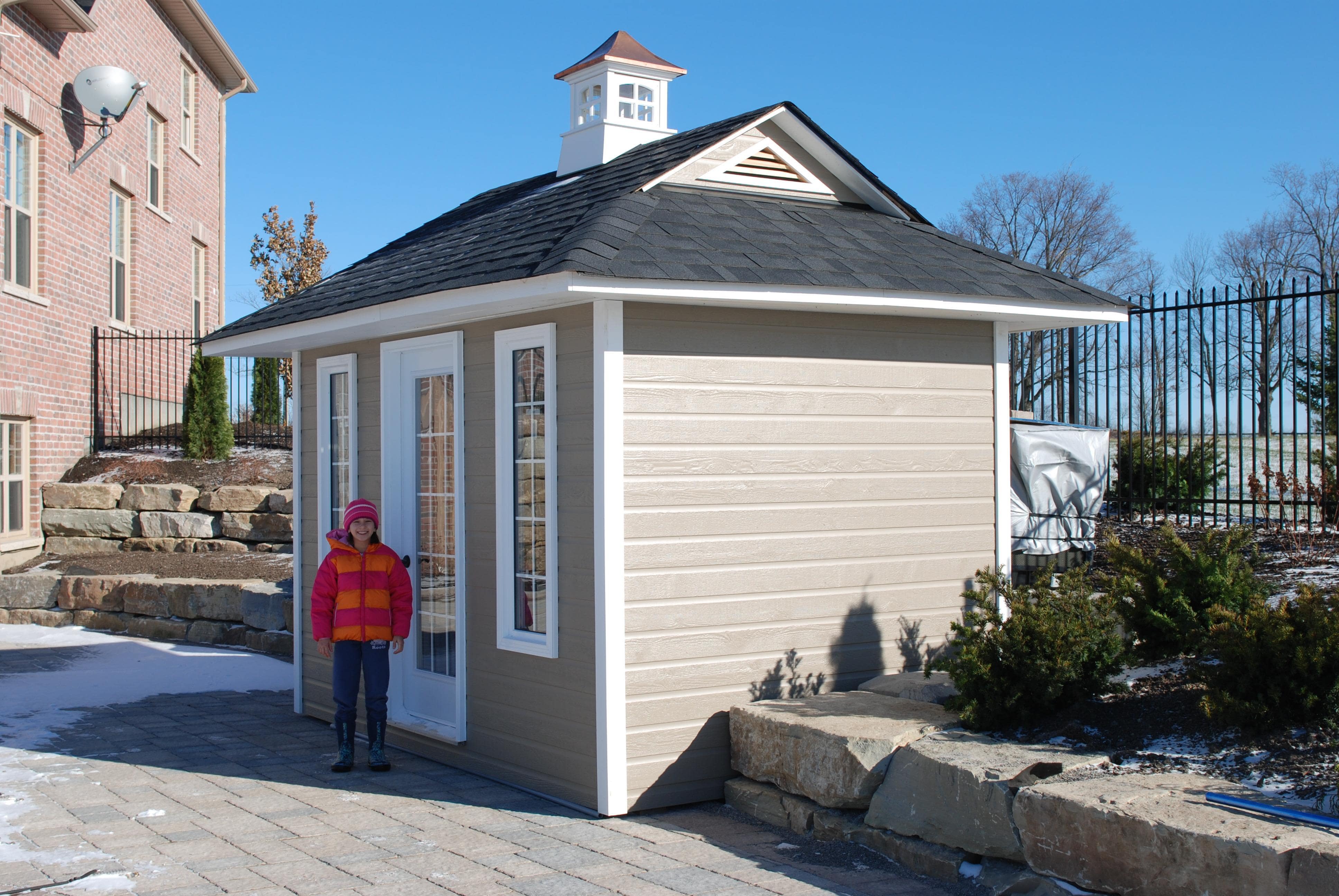 8' x 12' Santa Cruz | Spa Enclosures | Summerwood Products