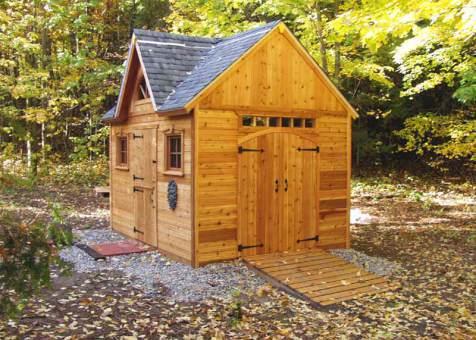 metal vs. plastic vs. wood - which garden shed is ideal