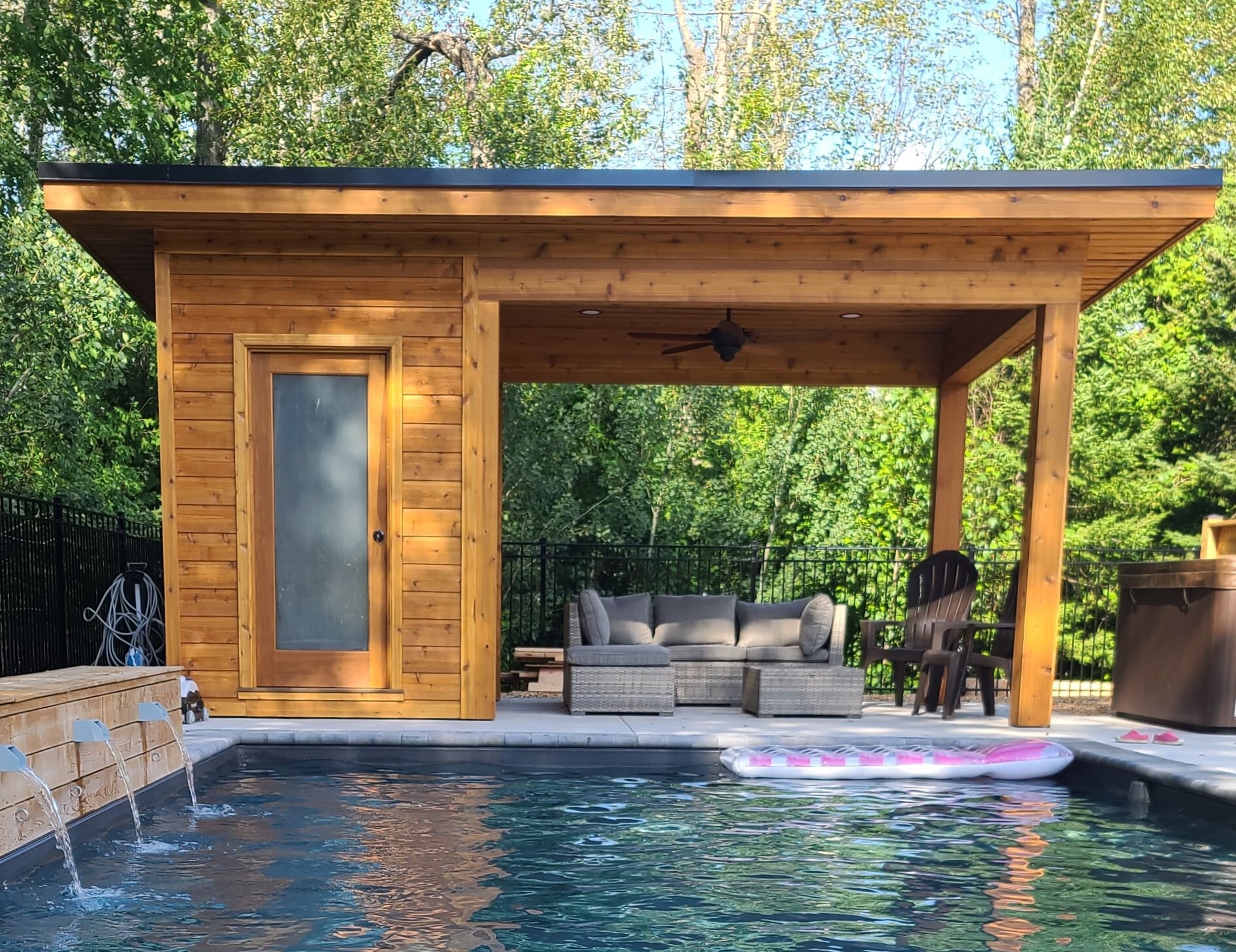 10' x 18' Sanara | Pool Cabanas | Summerwood Products