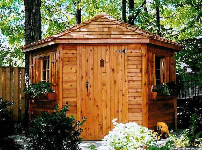 Catalina storage shed with cedar in Toronto, Ontario. ID number 88-1