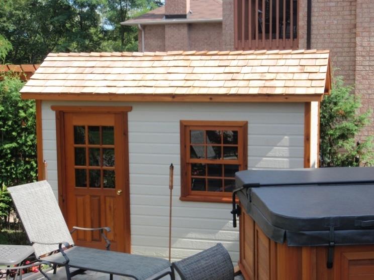 palmerston shed 5x12 with single door  in Thornhill Ontario. ID number 88690-2