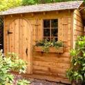 Bar Harbor garden shed with cedar in Amityville, New York. ID number 1254-2