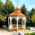 Front view of 10' Victorian Gazebo located in North York, ON - Summerwood Products