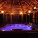 Wooden champlain hot tub gazebo 12' with DH2B designer overhead knobs in Toronto,Ontario.ID number 1