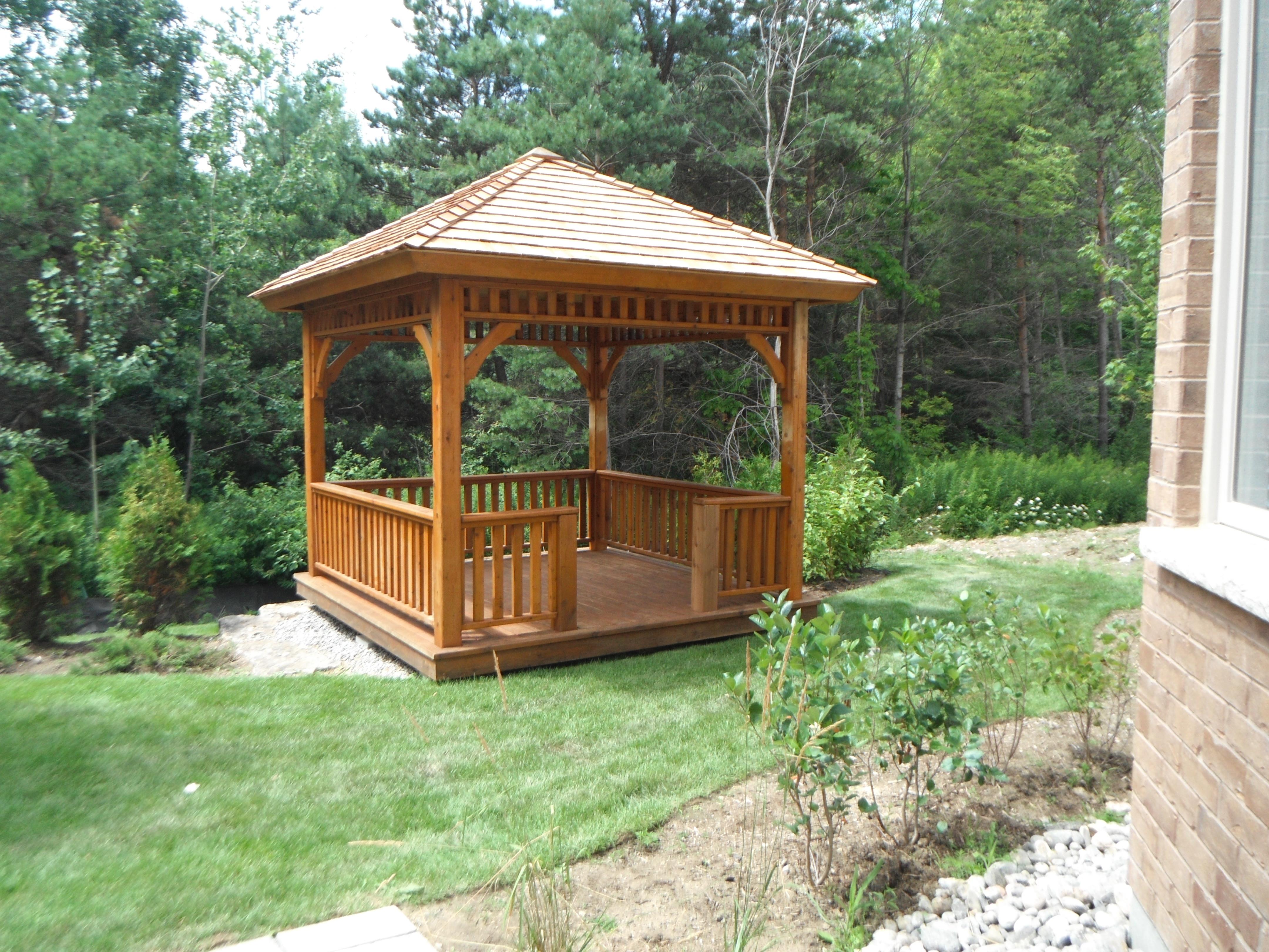 Montpellier 10X10 outdoor gazebo Richmond Hill. ID Number 133396-4.