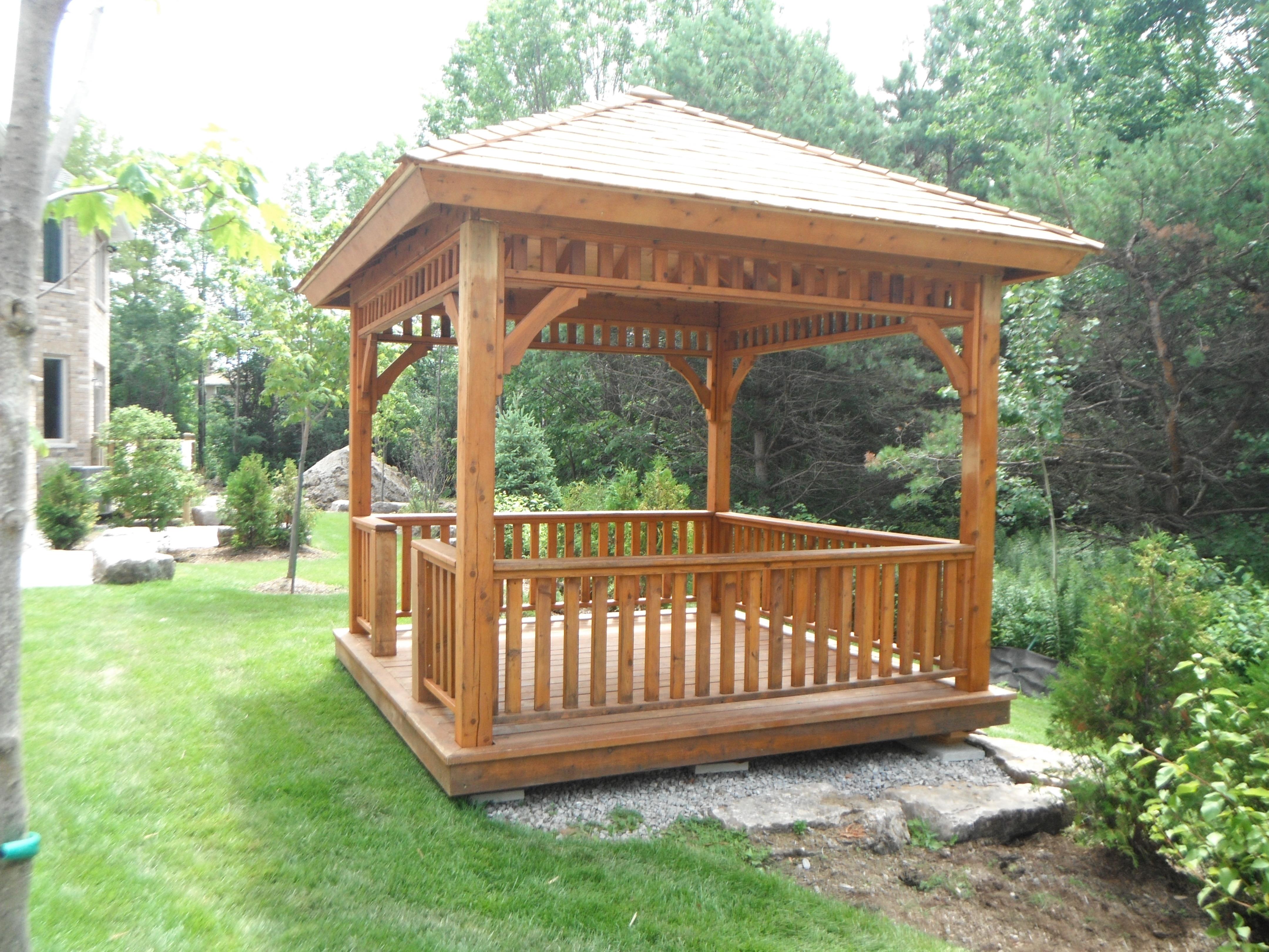 Montpellier 10X10 outdoor gazebo Richmond Hill. ID Number 133396-2.