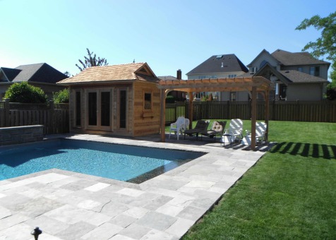 Santa Cruz 10X12 pool cabanas kit in Richmond Hill Ontario 133450.