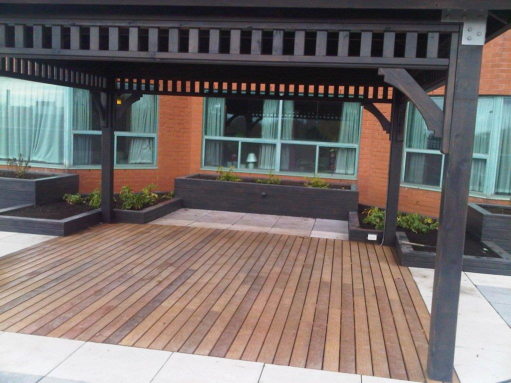 Montpellier 14x14 gazebo outdoor Toronto Ontario 137620-1.