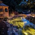 Aerial view of 12’ Victorian gazebo located in Windham, ON