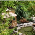 Aerial view of 12’ Victorian gazebo located in Windham, ON