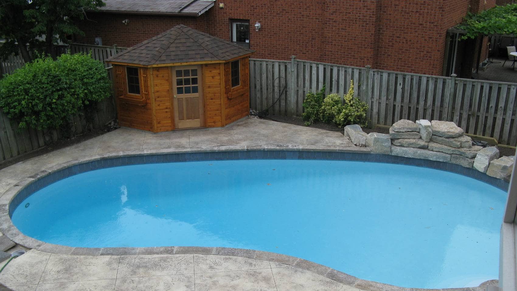 summerwood products catalina DIY kit pool cabana Mississauga Ontario
