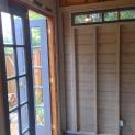 Cedar Urban Studio Shed 7x12 with French double doors in Nyack, New York. ID number 168776-5