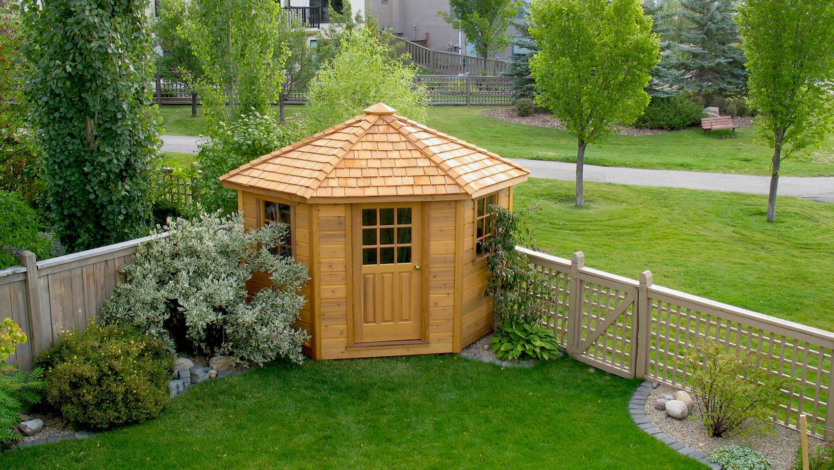 Catalina shed with cedar in Calgary, Alberta. ID number 185225-4