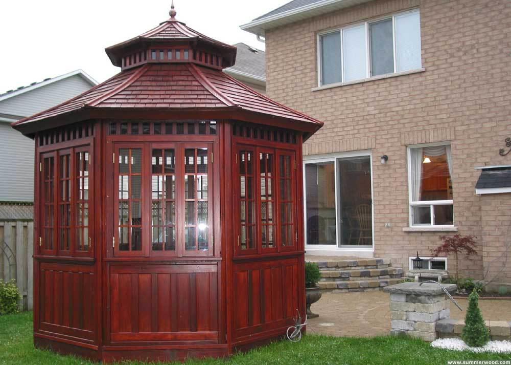 Palmerston 10 ft patio Gazebo in Ajax Ontario. ID number 1413-2.