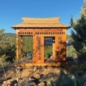 Right side view of an 8’ x 12’ Bali Tea House gazebo located in Prescott, AZ