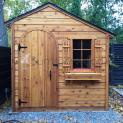 Cedar Bar Harbor shed 8 x 8 with single arched door n Toronto, Ontario. ID number 195488-3