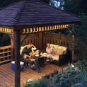 Montpellier gazebo 9x12 with omitted railing in Toronto Ontario. ID number 192173-4.