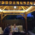 Montpellier gazebo 9x12 with omitted railing in Toronto Ontario. ID number 192173-5.