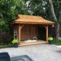 Montpellier gazebo 8x12 with cedar shingles in Toronto Ontario. ID number 192867-1.