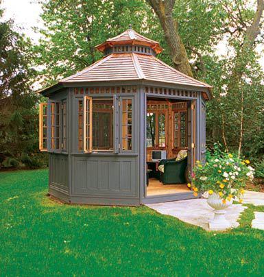 San cristobal pool house 12ft with double french doors in Mississauga Ontario. ID number 414-2.
