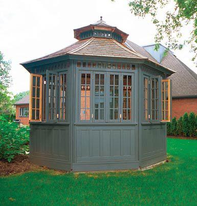 San cristobal pool house 12ft with double french doors in Mississauga Ontario. ID number 414-3.