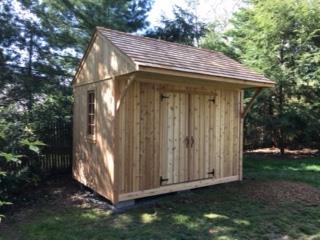 cedar glen echo shed 8x12 with double doors in Wyndmoor, Pensilvania. ID number 202467-2
