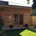 Cedar verana home studio 7 x 14 with French double doors in Toronto, Ontario.ID number 206480-1
