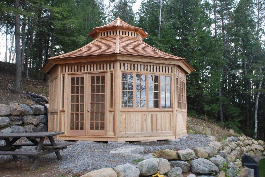 Cedar San Cristobal Gazebo 20ft with Custom options in Combermere Ontario 206902- 2