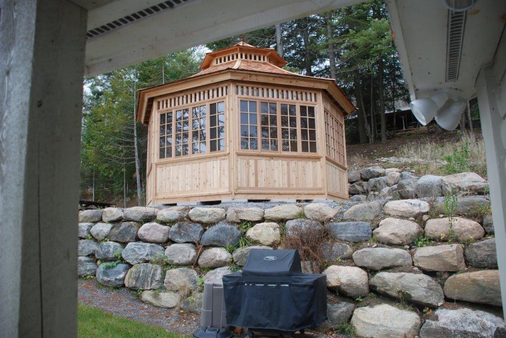 Cedar San Cristobal Gazebo 20ft with Custom options in Combermere Ontario 206902-4