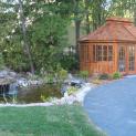 Champlain gazebo 14ft with omitted floors in Hudson Quebec. ID number 98252-2.