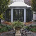 San cristobal gazebo 16ft with french doors in Checy Chase Maryland. ID number 47663-1.