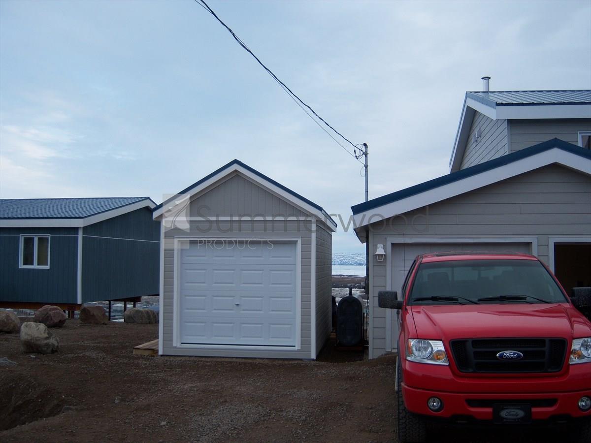 Canexel Palmerston shed 10x16 with vinyl doors in Ottawa, Ontario. ID number 210539.