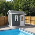 Canexel Palmerston 6x10 pool house with single hung window in Woodbridge, ON. ID number 217743-1