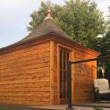 Cedar Melbourne garden shed kit 10 x 10 with single door in Seattle, Washington. ID number 217715-1