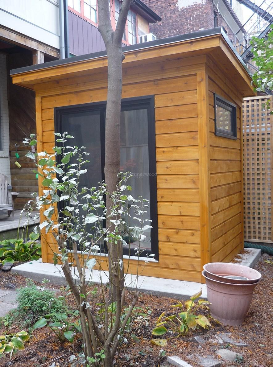 Cedar Urban Studio 6ft x 8ft Garden Shed located in Toronto, ON. ID number 220814