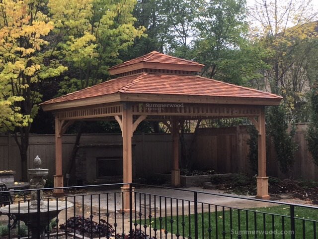 Cedar Montpellier 14ft x 14ft Gazebo located in Toronto, ON. ID number 220818