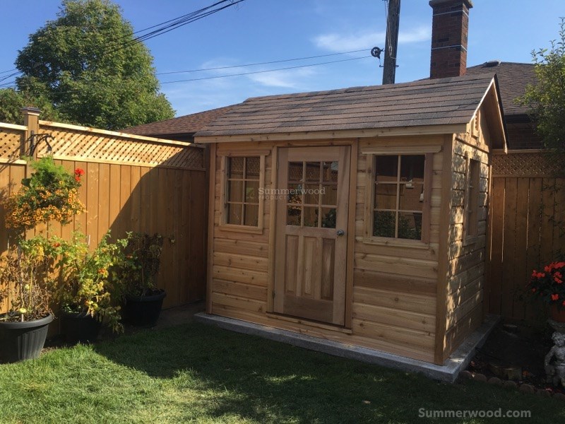 Cedar Palmerston 6ft x 19ft Garden Shed located in Etobicoke, ON. ID number 220819