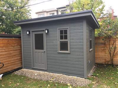 Canexel Urban Studio 8ft x 20ft Garden Shed located in Toronto, ON. ID number 220875