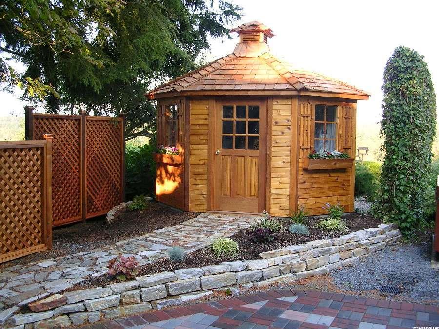 Catalina 8 ft garden shed home studio in Snohomish WA. ID number 3037-2.