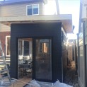 Canexel Verana 8x11 shed kit with Patio Doors in Guelph Ontario. ID number 221370-5