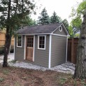 Trim Palmerston 8x12 shed kit with fixed windows  in Thornhill Ontario. ID number 232124-1