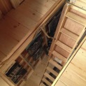 Custom Bala bunkie 10 x 10 with double french doors in Ontario. ID number 165870-3