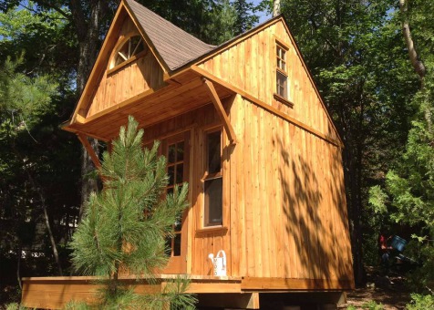 Custom Bala bunkie 10 x 10 with double french doors in Ontario. ID number 165870-9