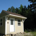Glen Echo 12x12 garden shed with sliding window in Noelville Ontario. ID number 90271-2