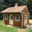 Glen Echo shed kit 14x16 with windowed cupola in Nashville Tennessee. ID number 206130-1