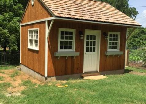 Glen Echo shed kit 14x16 with windowed cupola in Nashville Tennessee. ID number 206130-2